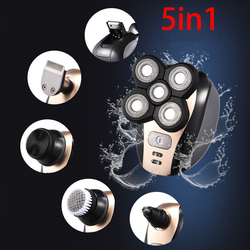 5 in 1 Electric Head Shaver