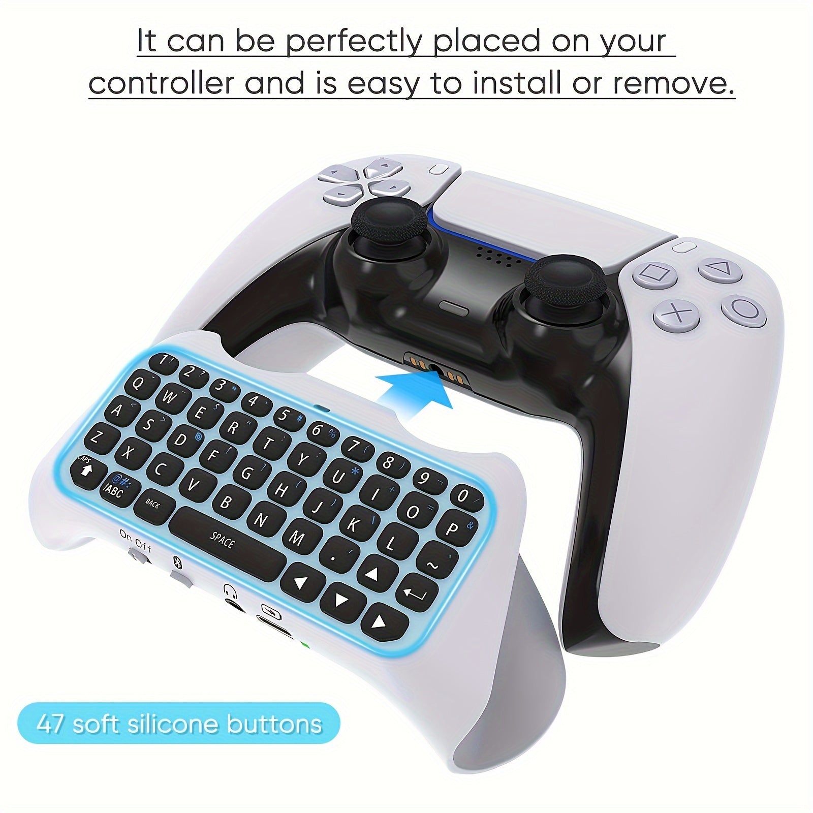 Wireless Controller Keyboard for PS5