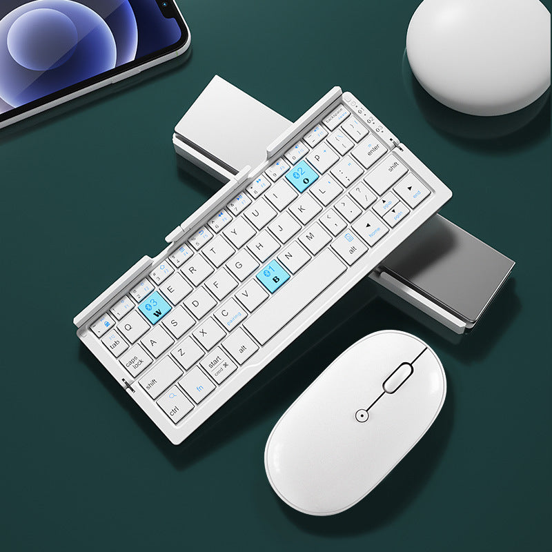 Wireless Mini Folding Bluetooth Keyboard