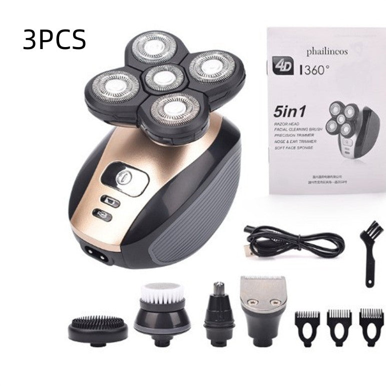 5 in 1 Electric Head Shaver