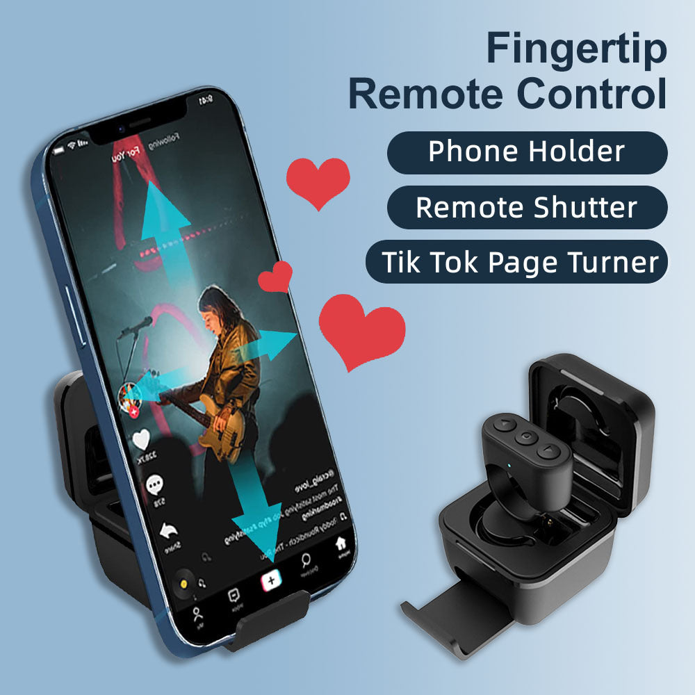 New Bluetooth Fingertip Tiktok Video Controller