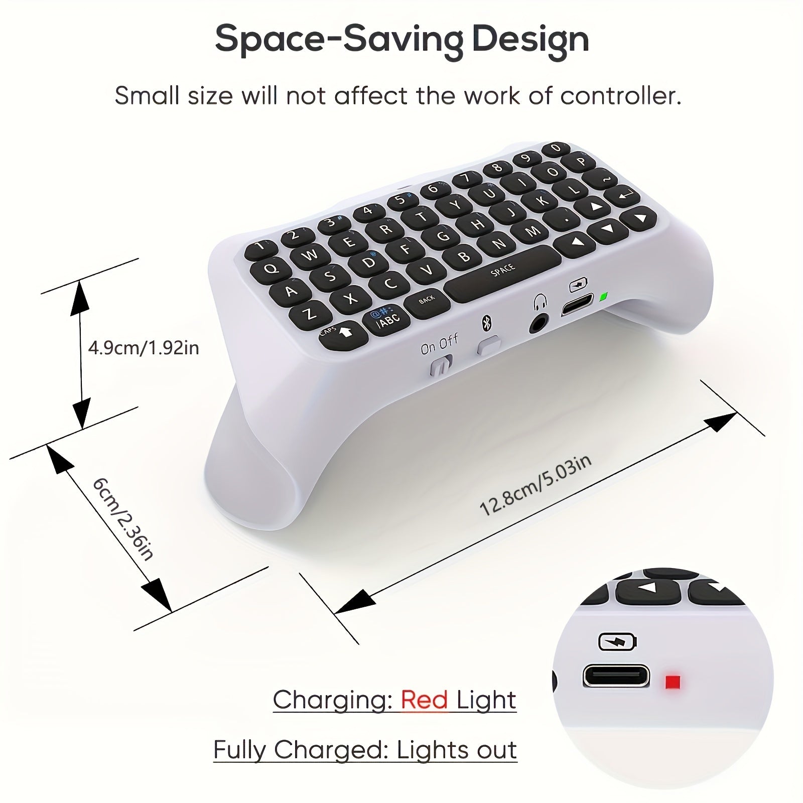 Wireless Controller Keyboard for PS5